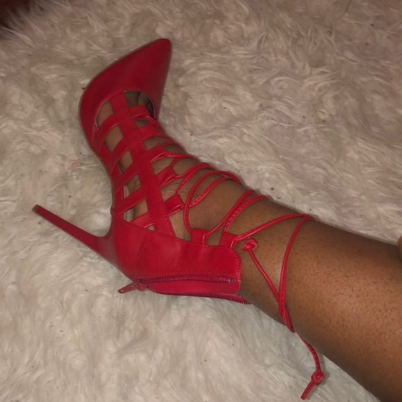 Lace up heels - Picture 4 of 4